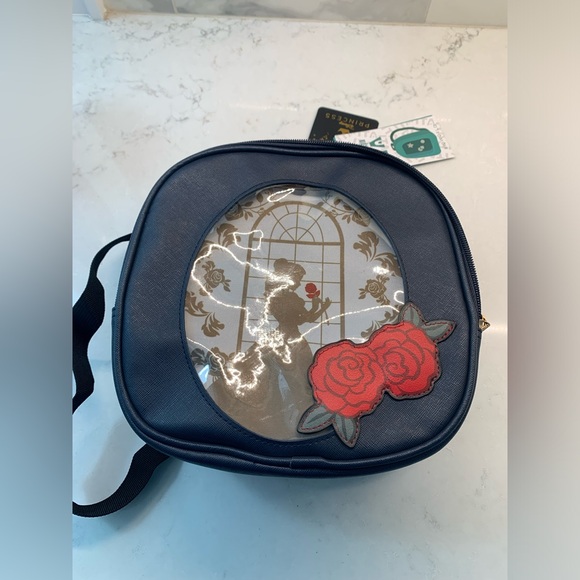 NEW Disney Navy Belle Backpack - Picture 1 of 6